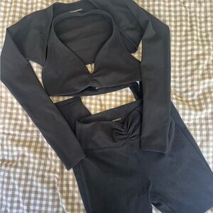 ShopWeWoreWhat Activewear Set in black